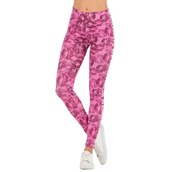 FLO Fluorescent Pink Leggings