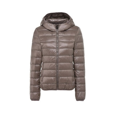 WILFRY Ultra Light Down Jacket with Hoodie