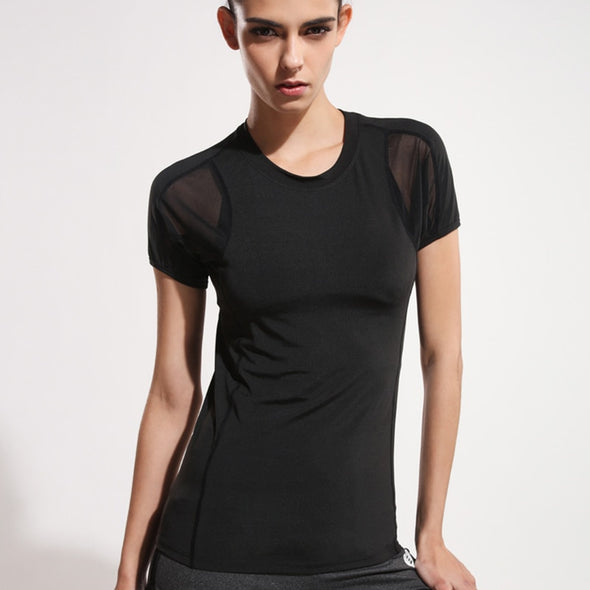 AWAKE Mesh Patchwork Sports Tee