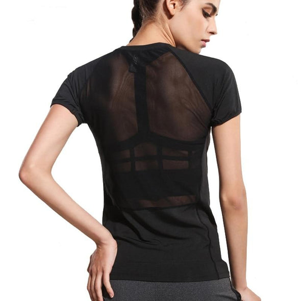 AWAKE Mesh Patchwork Sports Tee