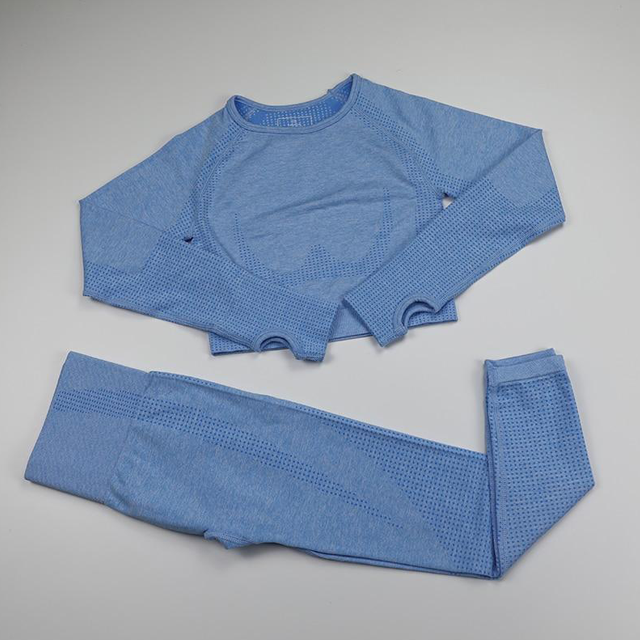 Underwear KIDS SET LONGSLEEVED SHIRT + LONG TIGHTS (Blue)