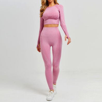 VITAL Seamless Crop Top + Leggings 2pc set